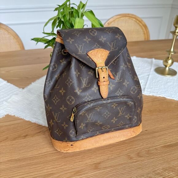 ✅AUTHENTIC✅LOUIS VUITTON MONO MONTSOURIS BACKPACK MM - Picture 12 of 15